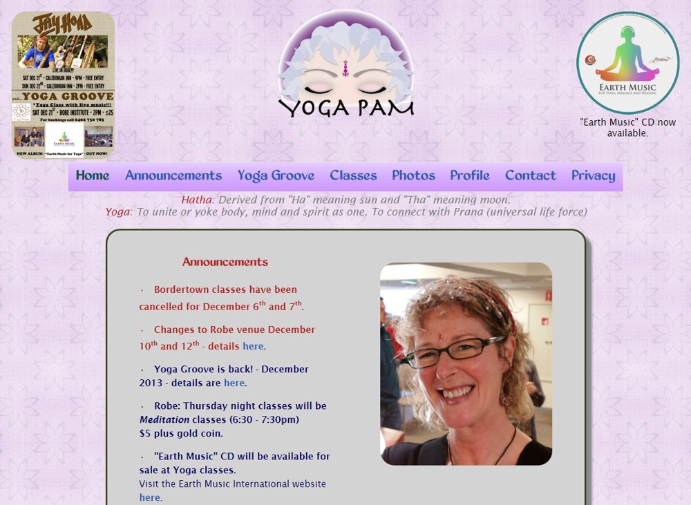 Yoga Pam - yoga studio